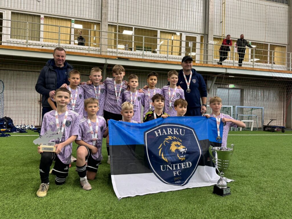 Harku United FC saavutas Ateitis Cup U11 turniiril suurepärase II koha!